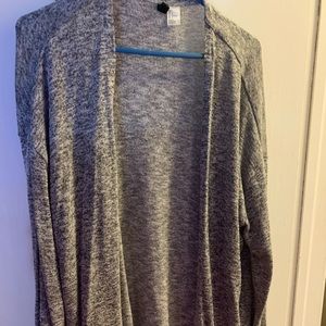 Grey cardigan